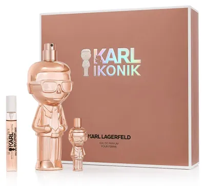Obrázok produktu pre Karl Lagerfeld Ikonic Pour Femme EDP 100 ml + EDP MINI 7,5 ml + EDP MINI 4,5 ml W