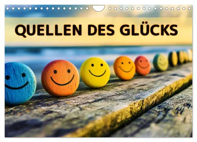 Produktbild von Quellen des Glücks (Wandkalender 2027 DIN A4 quer), CALVENDO Monatskalender