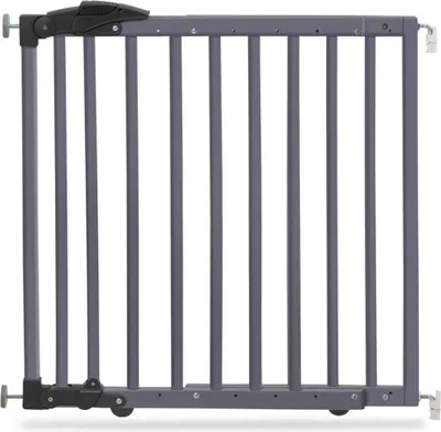 Image de Geuther by reer Barrière de sécurité à clipser 2714 68-102 cm en bois gris
