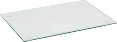 Produktbild von Harbour Housewares Glasschneidebrett – 50 x 40 cm – Transparent