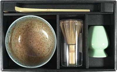 Produktbild von Matcha Schüssel Set mit Matchabesen
