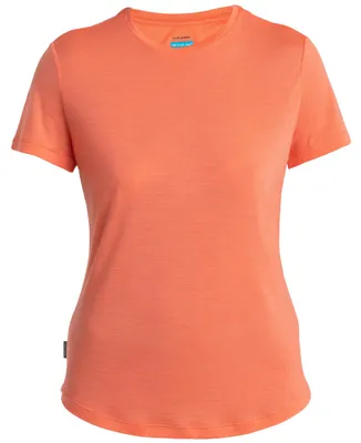 Imagen del producto de ICEBREAKER Sphere III SS Camiseta para mujer, color Tang, talla XS