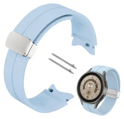Zdjęcie produktu dla Pasek ChronSmarta do smartwatch'a Samsung Galaxy Watch 4 / 5 / 6 / 7 (Jasno-niebieski)