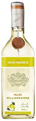 Immagine prodotto di Schladerer mite pera Williams 34% vol. BW (1x0,7l bottiglia)
