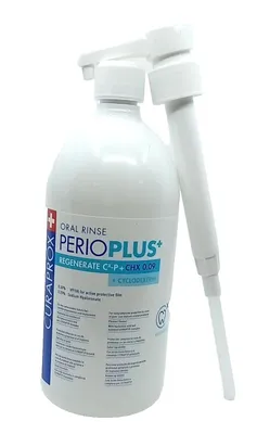 Produktbild von CURAPROX Perio Plus CHX 0,09 Regenerate, 900 ml Mundspülung. Schweizer Premium-Mundpflege