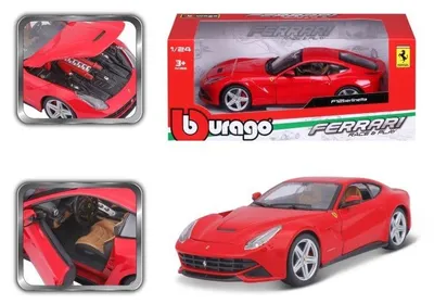 Productafbeelding van Bburago 1:24 Ferrari F12 Berlineta, rood, 18-26007