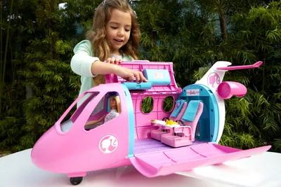 Produktbild von MATTEL GJB33 Barbie Reise Traumflugzeug mit Puppe