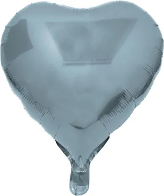 Immagine prodotto di Palloncino in foil cuore, azzurro, circa 45 cm