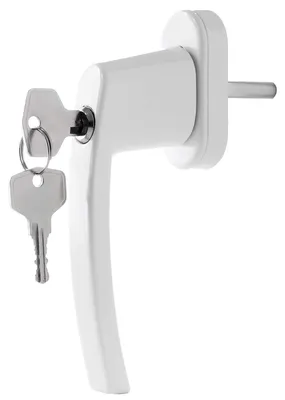Produktbild von Verstellbare Fenstergriffe, weiß, 6 Stück