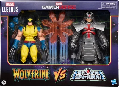 Obrázok produktu pre Hasbro Marvel Legends - Zestaw figur Wolverine i Silver Samurai 15cm