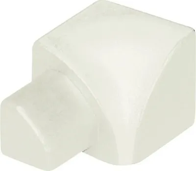 Produktbild von Eckstück Dural Durondell Aluminium Weiß 12,5 mm
