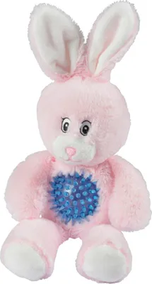 Image de Jouet peluche lapin avec balle pour chien