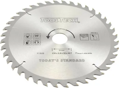Produktbild von Veto 11322 Kreissägeblatt 230 x 40T x 30 ATB für Holz und PVC