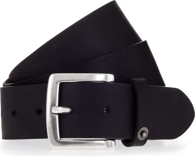 Produktbild von MUSTANG Leder Gürtel 40mm Leather Belt W85 Black schwarz