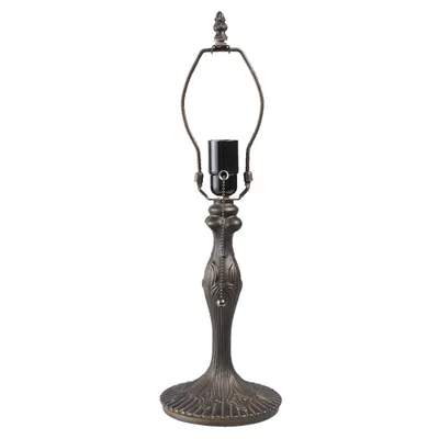 Produktbild von LumiLamp 5LL-9318 Lampenfuß dunkel Ø15 5cm Höhe 42cm E27 bis 60W