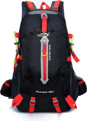 Produktbild von 40L Bergsteigerrucksack, kleiner Rucksack, wasserdichter Bergsteigerrucksack, packbarer Rucksack, Damen- und Herren-Outdoor-Bergsteigerrucksäcke