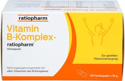 Image de Vitamine B-Complexe-ratiopharm gélules, 120 gélules