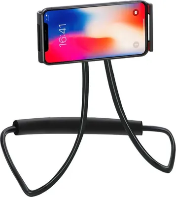 Obrázok produktu pre Grundig – Flexibilný, nastaviteľný držiak na smartfón (čierny)