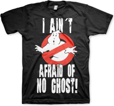 Obrázok produktu pre Tričko I Ain�t Afraid Of No Ghost - X-Large - Black
