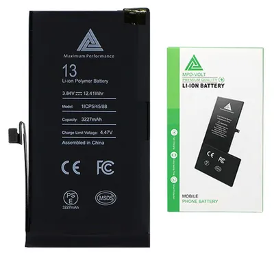 Image de Batterie de remplacement pour iPhone 13, capacité de 3227 mAh