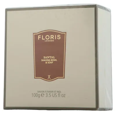 Image de Bol à rasage et savon Floris Santal (100 g)