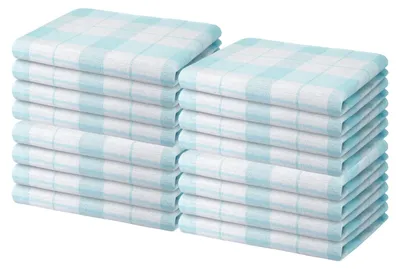 Image de Lot de 16 torchons absorbants en 100% coton