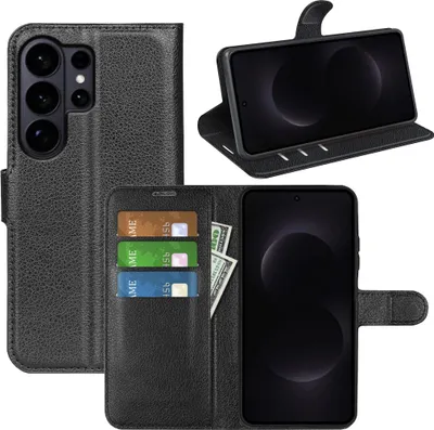 Immagine prodotto di Custodia a libro in Pelle finta per Samsung Galaxy S26 Ultra