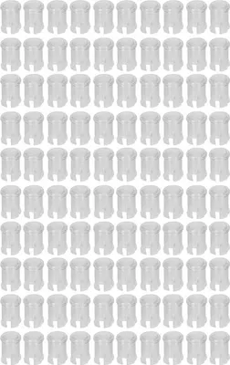Produktbild von 100pcs Nylon LED -Licht emittierende Diodendioden -Lampenkappen -Schutzabdeckung 5 mm