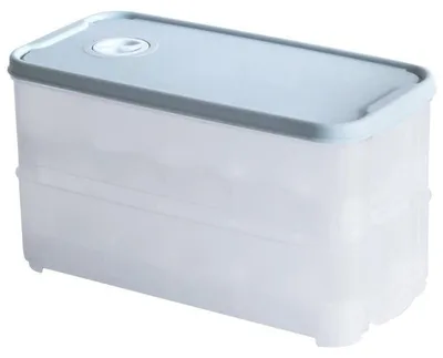 Produktbild von Stapelbare Eierbox für den Kühlschrank, für 20 Eier, mit Deckel