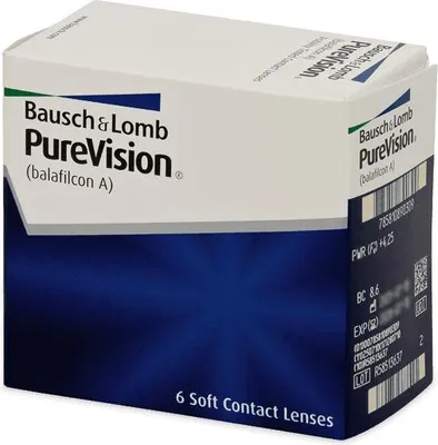 Zdjęcie produktu dla PureVision 6 szt Moc: -5.25, (BC): 8.60, DIA: 14.00