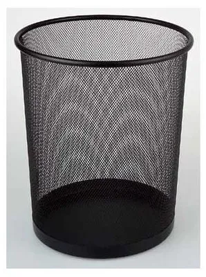 Obrázok produktu pre Drôtený odpadkový kôš 13 l, čierny