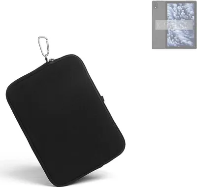 Produktbild von K-S-Trade Neopren Hülle kompatibel mit Doogee U10 Pro  Schutz Hülle Neoprenhülle Tablet-Hülle Tabletcase Tablet Schutz Gürtel Tasche Case Holster