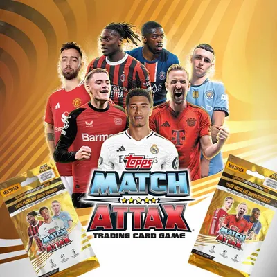 Zdjęcie produktu dla Topps Card Game MultiPack Champions League UEFA Match Attax Trading and Collectible Card 1 szt.