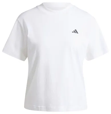 Produktbild von adidas Damen Essentials SMALL Logo T-Shirt, White, XS
