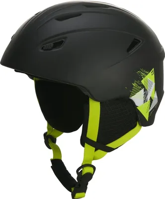 Image de Casque de ski pour enfant TECNOPRO Noir, différentes tailles Casque de ski NOIR / JAUNE XXS