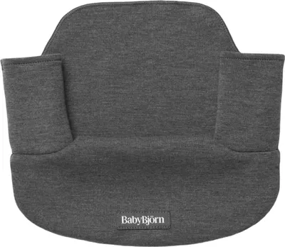 Produktbild von BabyBjörn Lätzchen für Babytrage Harmony, Jersey, Dunkelgrau