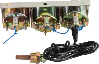 Produktbild von Auto -Messkit 3 in 1 52 mm/2 Zoll Wassertemperatur Öldruckspannung Messgerät für 12 V