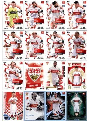 Produktbild von Topps Match Attax Bundesliga - 2025/26 - Mannschaftspaket - VFB STUTTGART