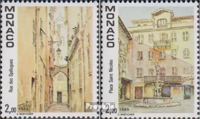 Produktbild von Briefmarken Monaco 1989 Mi 1902-1903 (kompl.Ausg.) postfrisch Monaco