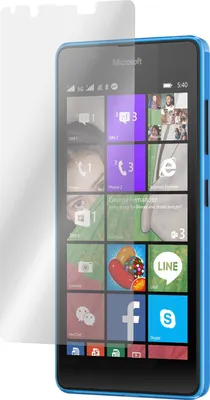 Produktbild von 4er-Pack PhoneNatic Displayschutzfolien klar  kompatibel mit Microsoft Lumia 540 Dual