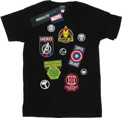 Produktbild von Marvel - "Avengers" T-Shirt für Jungen BI30693 (116) (Schwarz)