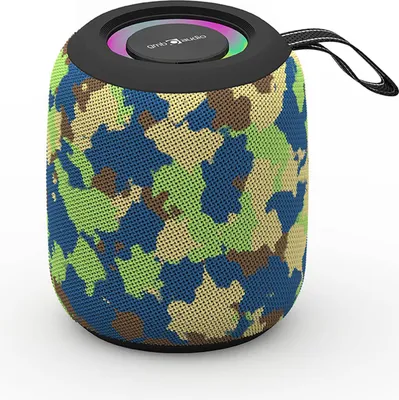 Image de GEMBIRD Gembird GMB Audio SPK-BT-LED-05-CM enceinte portable/participative Enceinte portable mono Camouflage 8 W