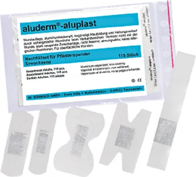 Produktbild von Nachfüllset für Pflasterspender aluderm®-aluplast