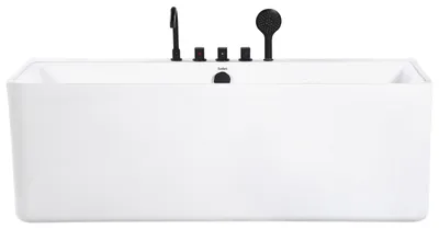 Obrázek produktu pro BELIANI vana bílá samostatně stojící akrylát 170 x 75 cm obdélníkový moderní design