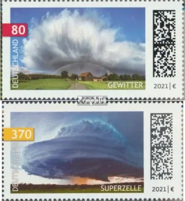 Produktbild von Briefmarken BRD 2021 Mi 3613-3614 (kompl.Ausg.) gestempelt Himmelsereignisse