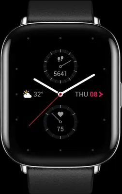Produktbild von Amazfit Zepp E Square - Smartwatch Polar , Fitness Tracker, Night Black