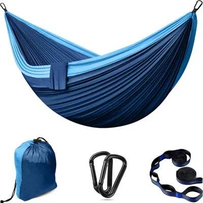 Produktbild von Famanu Hängematte für 2 Personen - Ultralicht und tragbar - 300 x 200 cm
