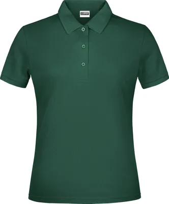 Produktbild von James & Nicholson Damen Piqué Polo JN791 dark green XL