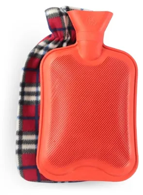 Image de Bouillotte - Bouillotte avec housse - Housse en coton - 2 litres - Poche thermique