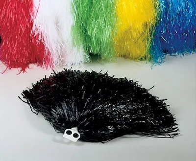 Produktbild von Tanzwedel 50g  doppelring Griff Karneval Fasching, Farbe:blau